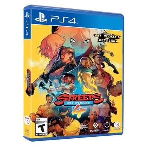Streets of Rage 4 PS4 PlayStation 4 New Factory Sealed Physical Edition